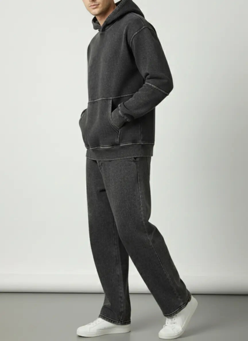 Ash Black Co-ord Set