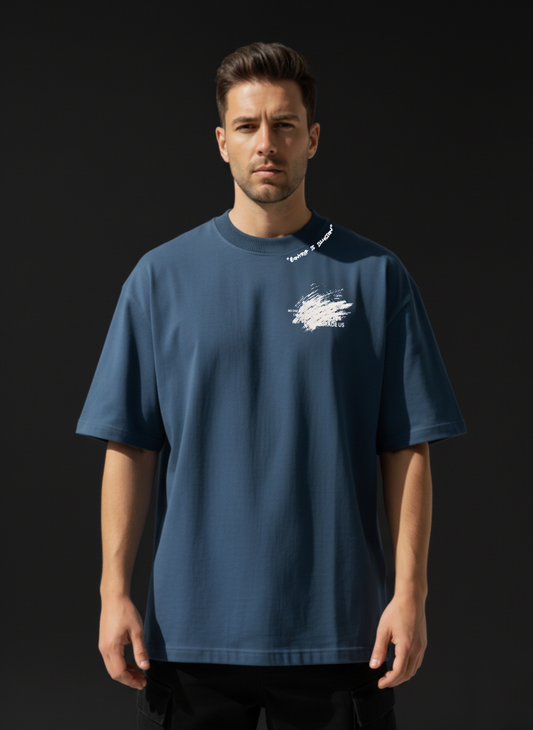 HAVE A BLAST Oversized Cotton T-Shirt