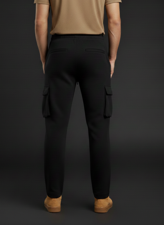 Black Scuba Trouser
