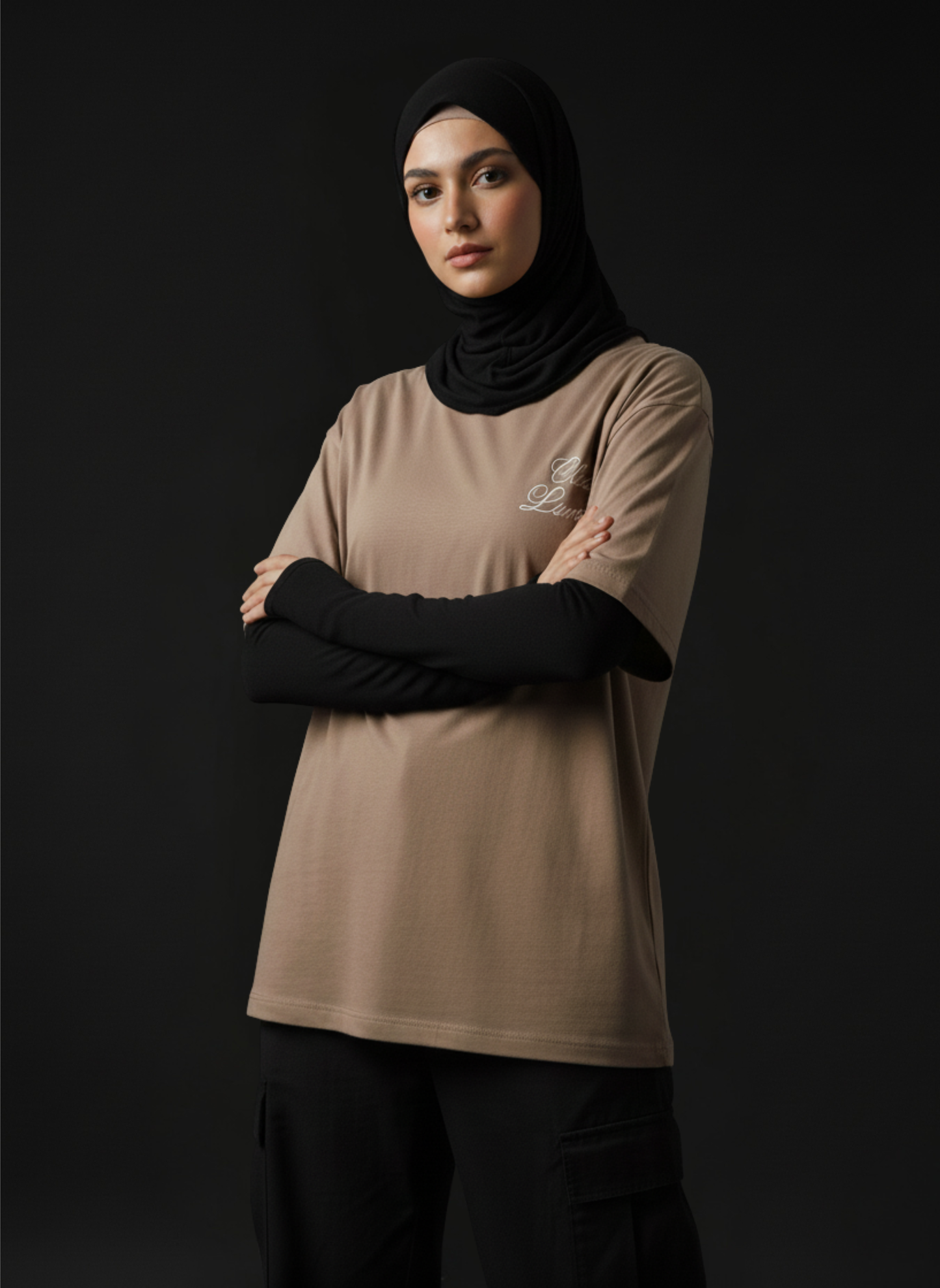 Club Lumiere Oversized Cotton T-Shirt