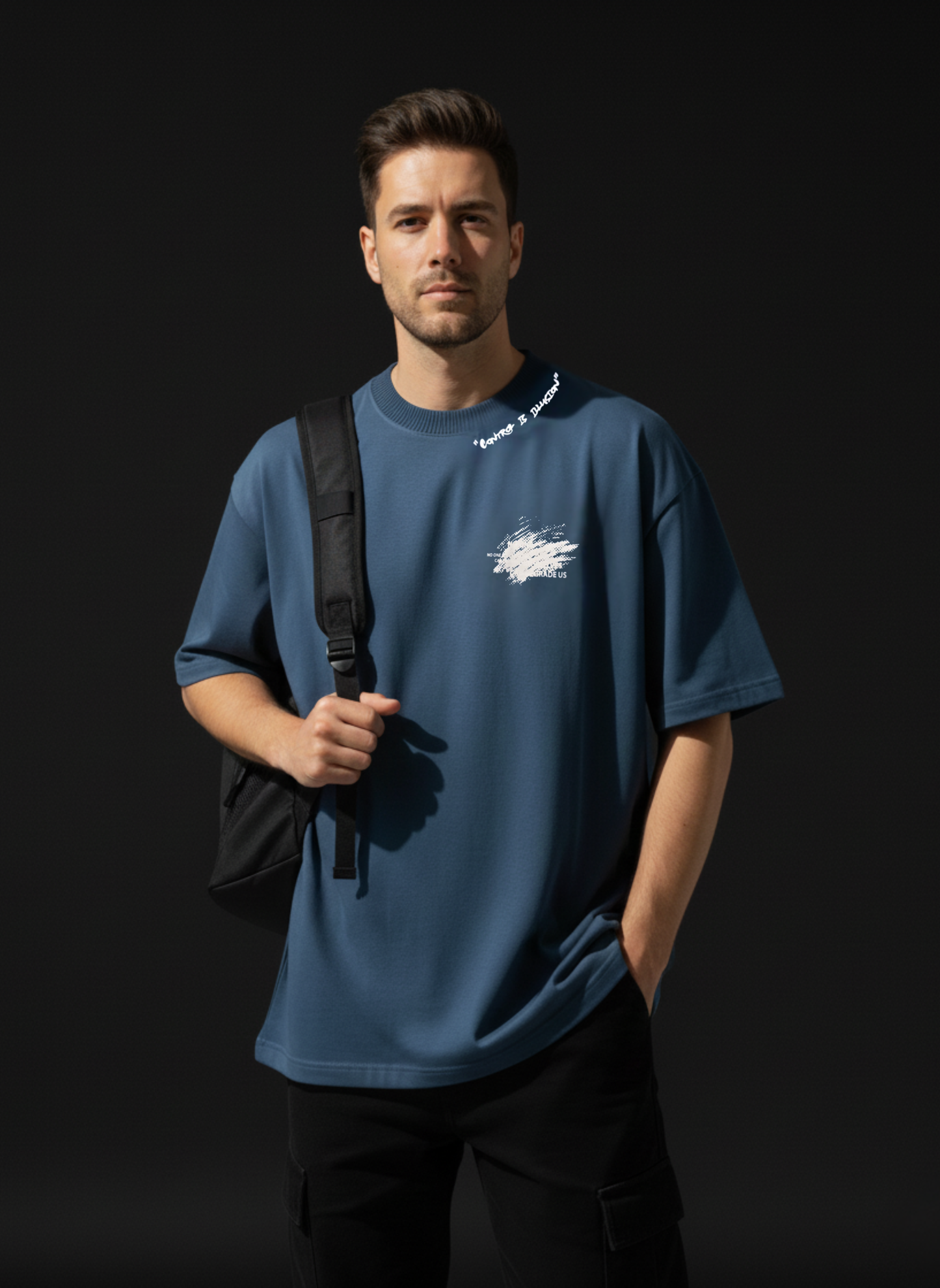 HAVE A BLAST Oversized Cotton T-Shirt