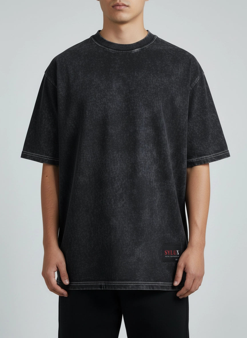 Noirique Washed Oversized T-Shirt