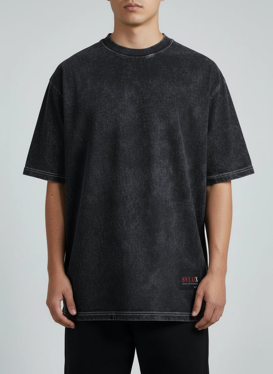 Noirique Washed Oversized T-Shirt