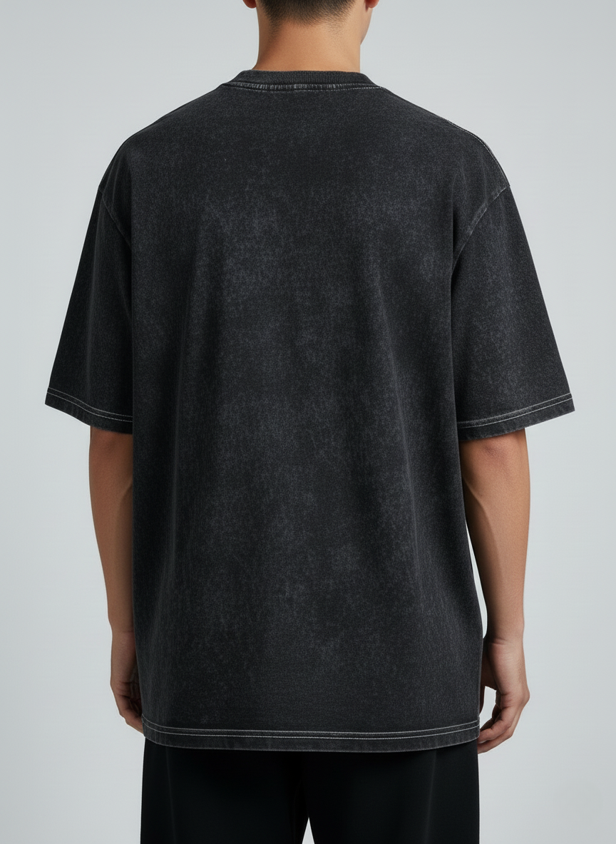 Noirique Washed Oversized T-Shirt