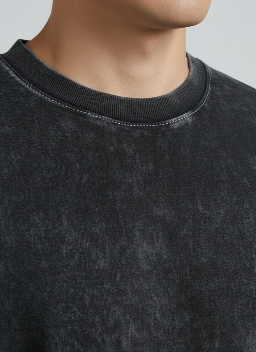 Noirique Washed Oversized T-Shirt