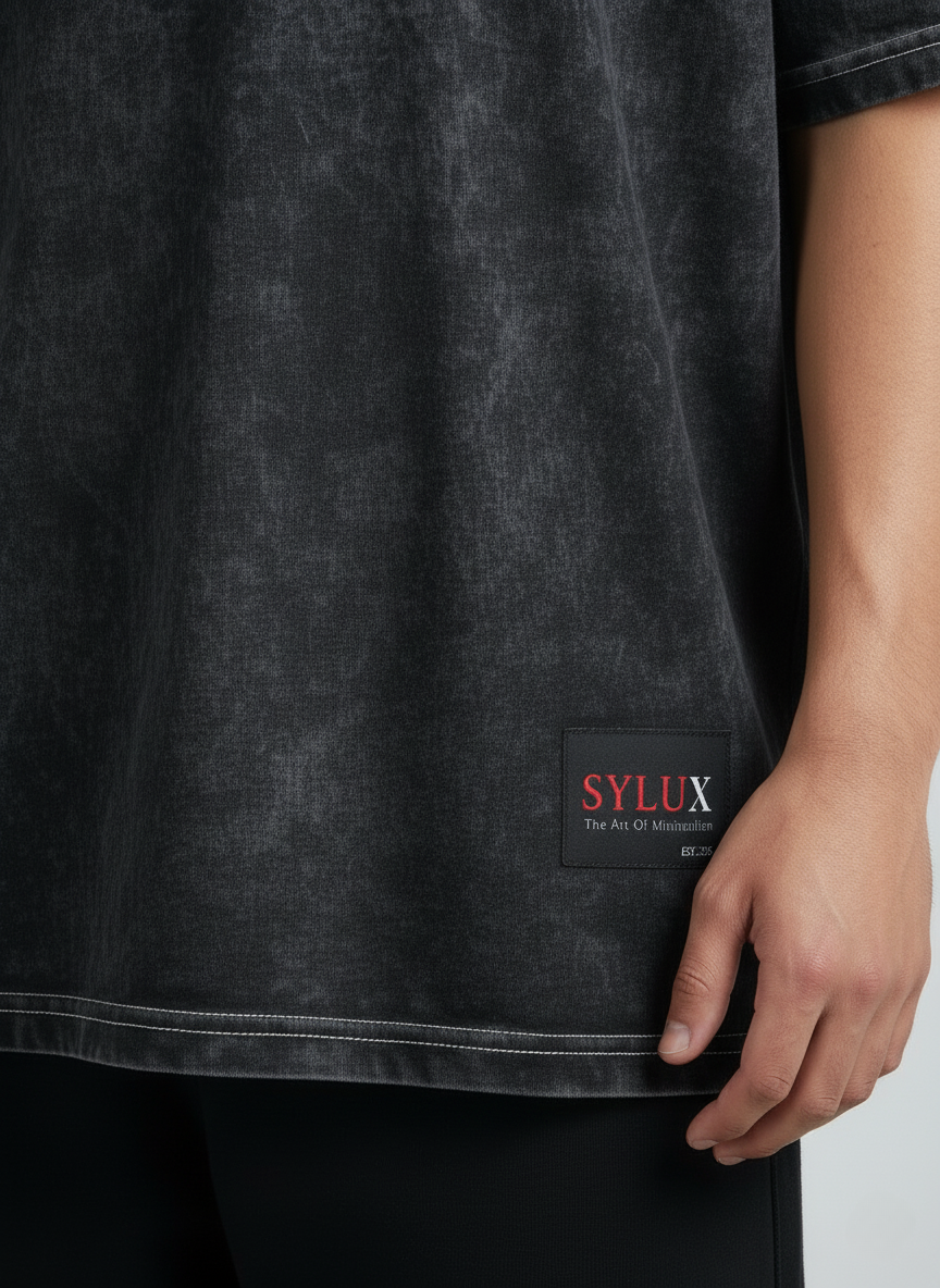 Noirique Washed Oversized T-Shirt