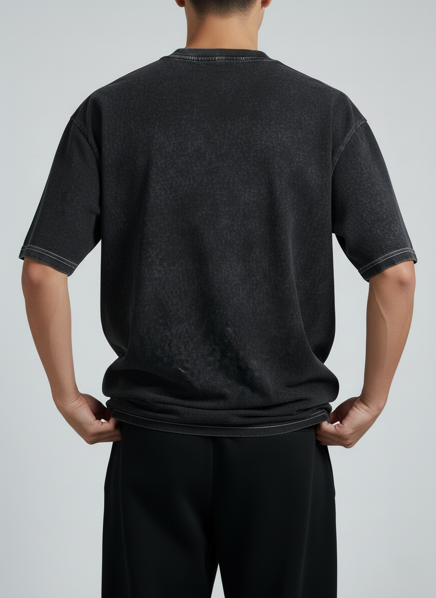 Noirique Washed Oversized T-Shirt