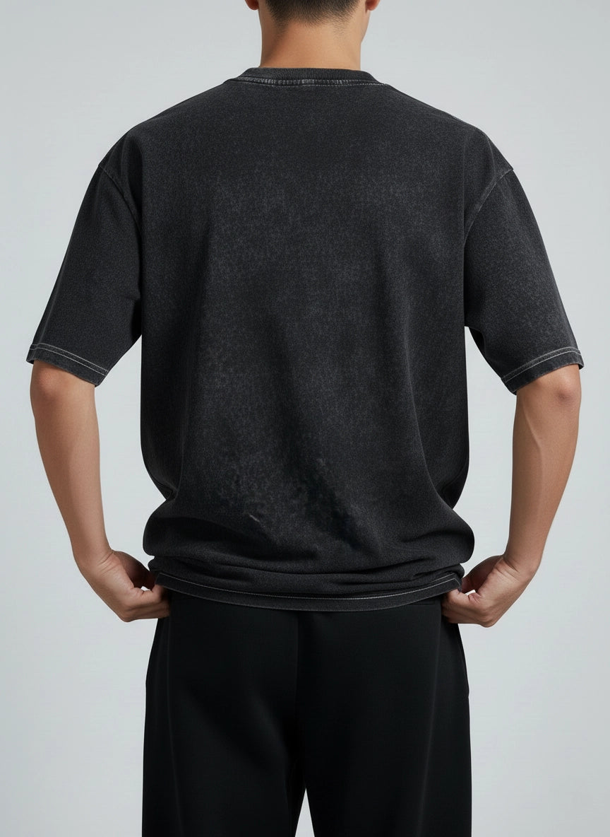 Noirique Washed Oversized T-Shirt