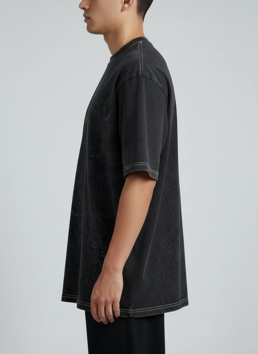 Noirique Washed Oversized T-Shirt